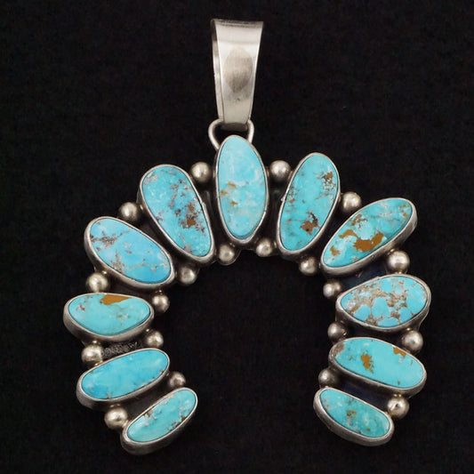 Kathleen Livingston Turquoise & Sterling Silver Pendant