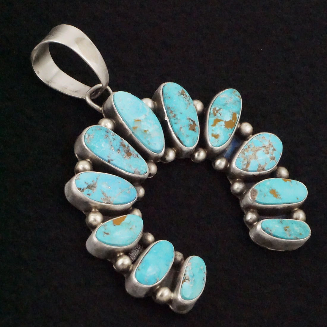 Kathleen Livingston Turquoise & Sterling Silver Pendant