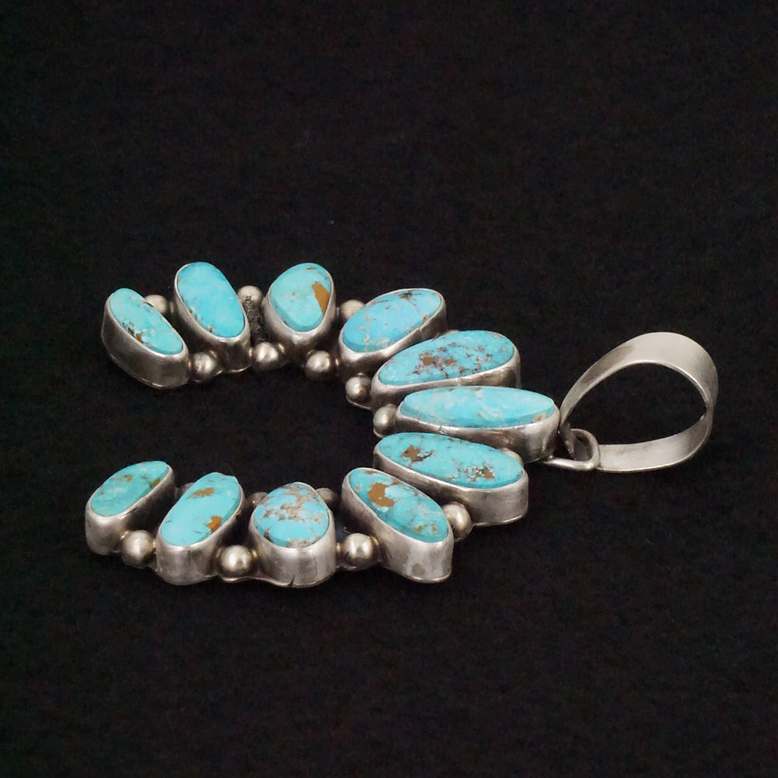 Kathleen Livingston Turquoise & Sterling Silver Pendant