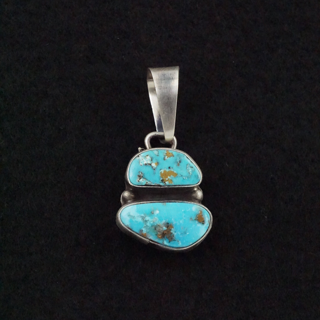 Darrin Livingston Turquoise & Sterling Silver Pendant