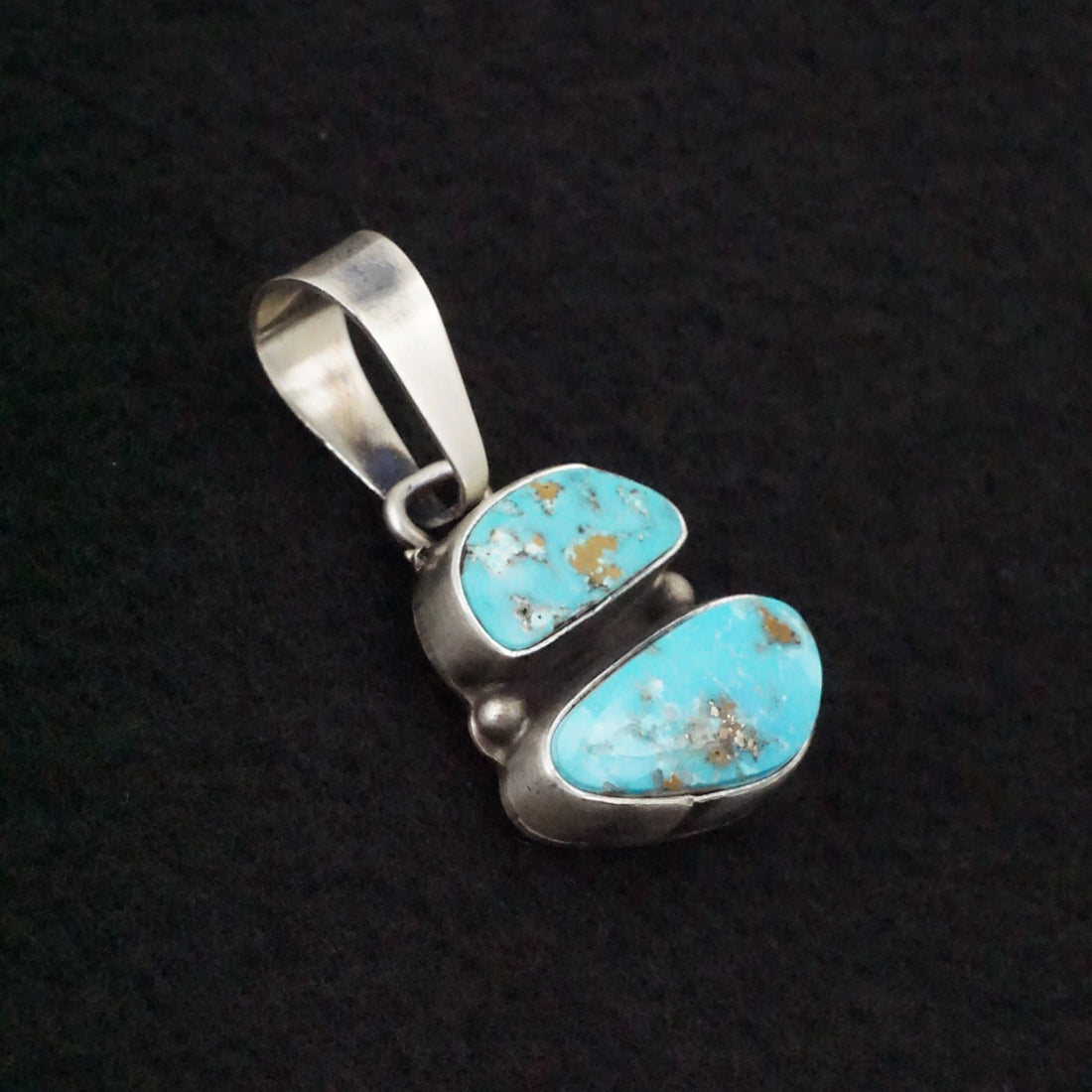 Darrin Livingston Turquoise & Sterling Silver Pendant