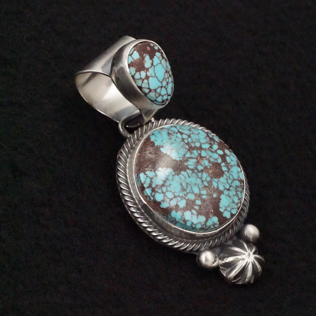 Darrin Livingston Turquoise & Sterling Silver Pendant