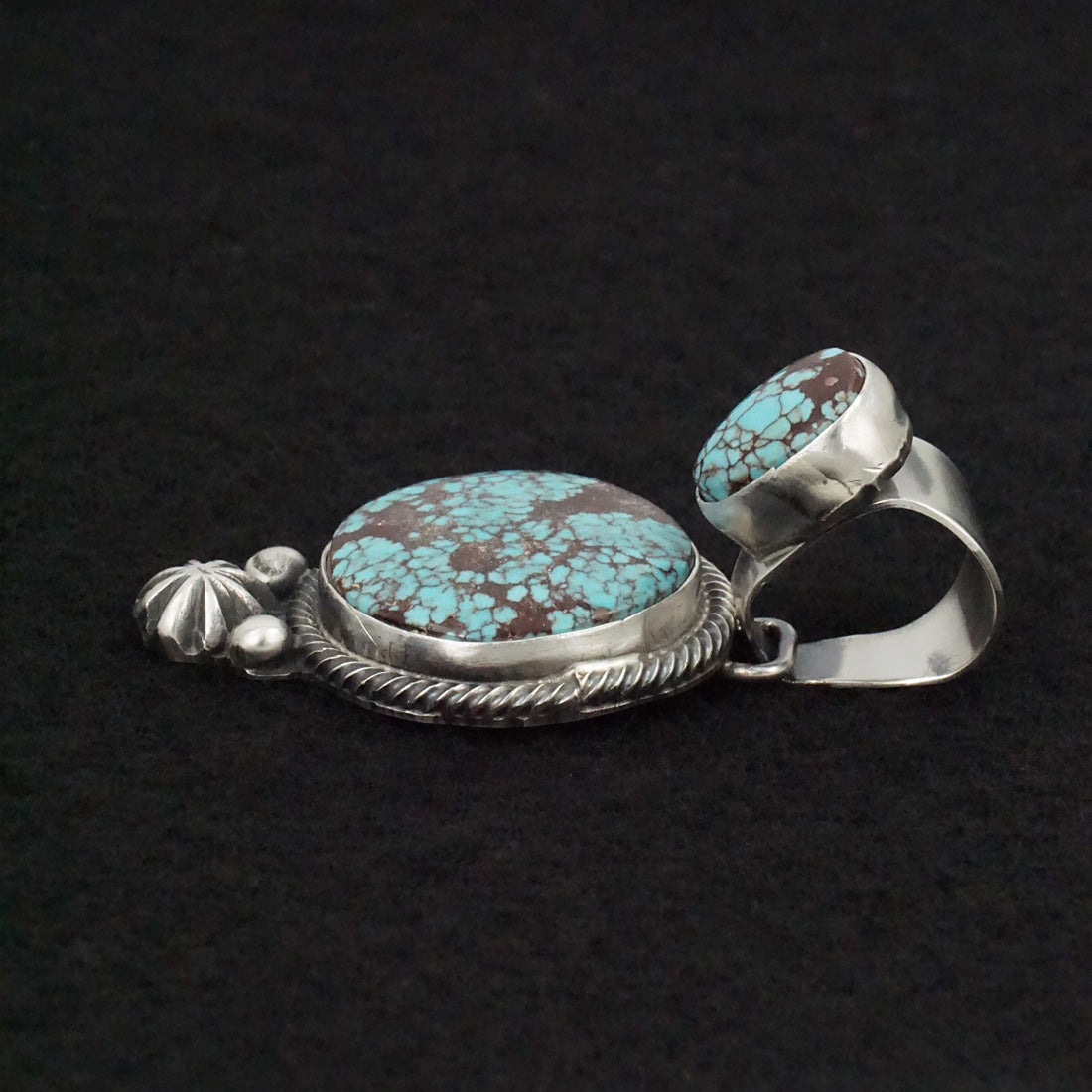 Darrin Livingston Turquoise & Sterling Silver Pendant