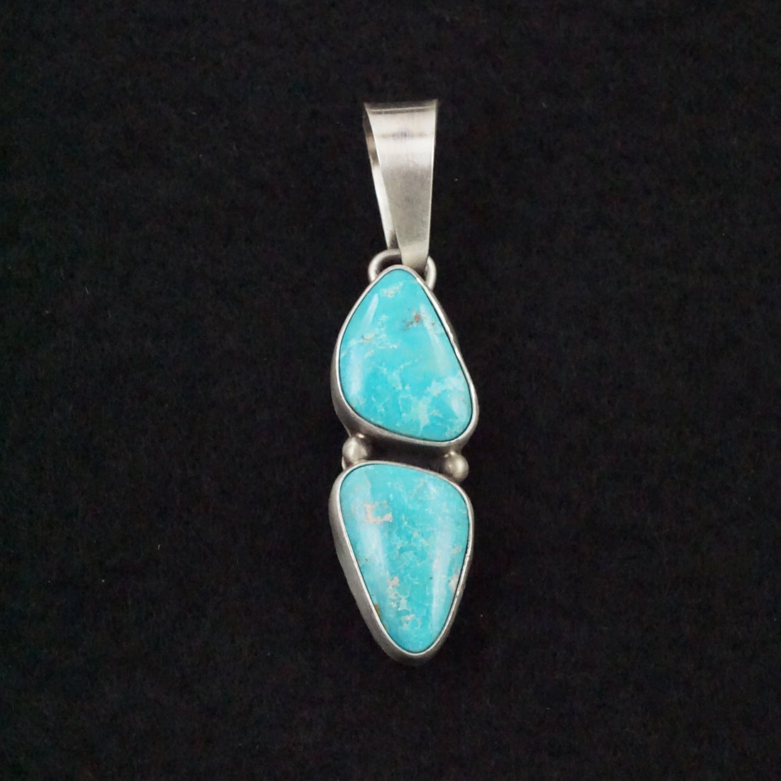 Darrin Livingston Turquoise & Sterling Silver Pendant