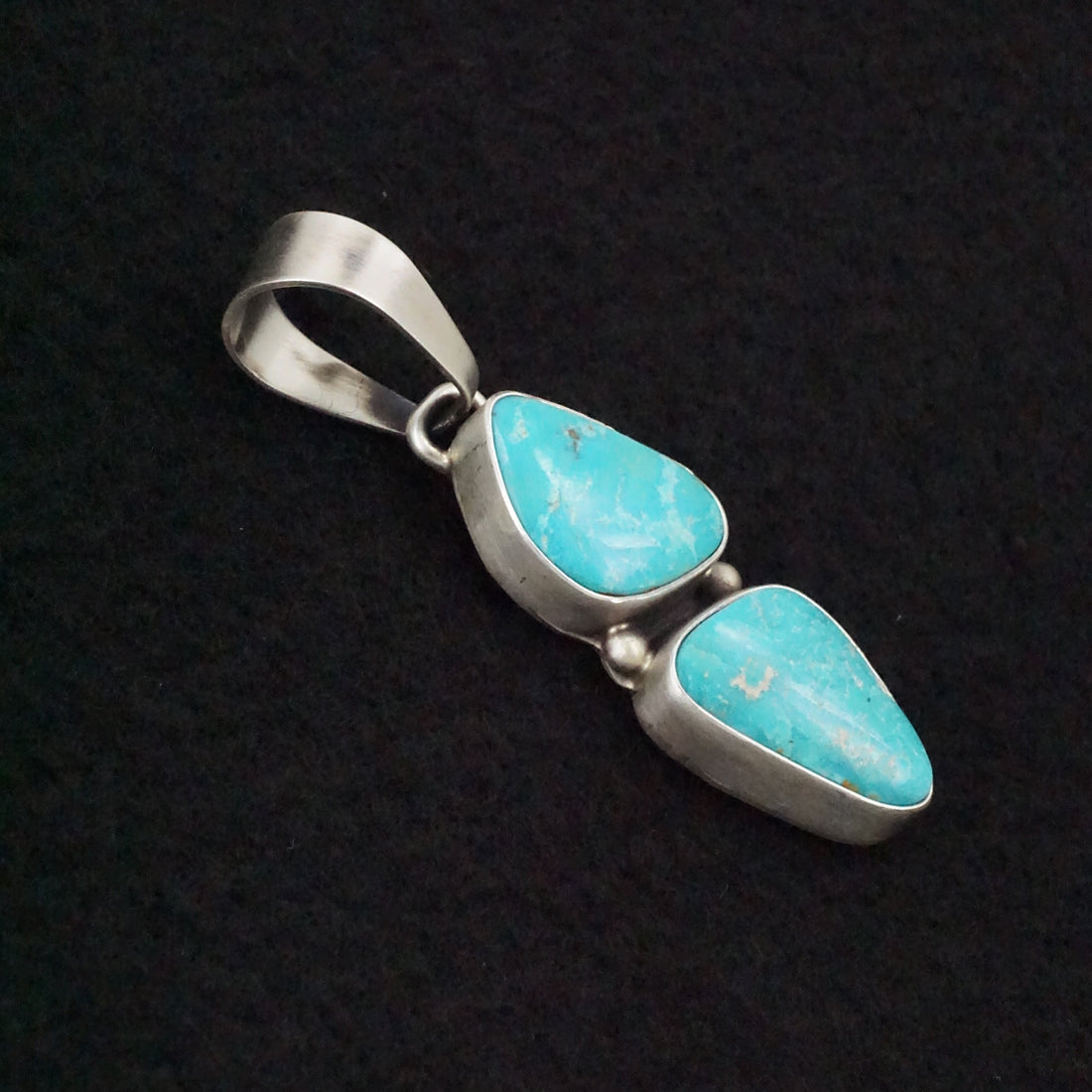 Darrin Livingston Turquoise & Sterling Silver Pendant