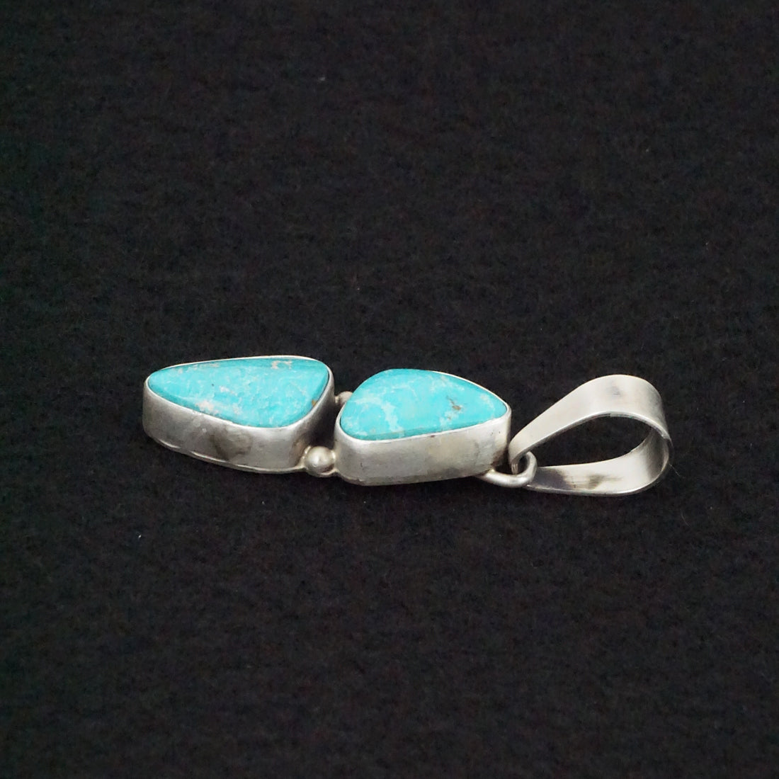 Darrin Livingston Turquoise & Sterling Silver Pendant