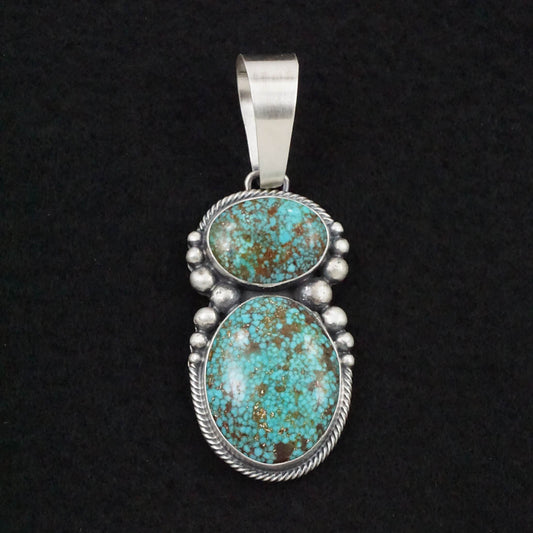 Darrin Livingston Turquoise & Sterling Silver Pendant