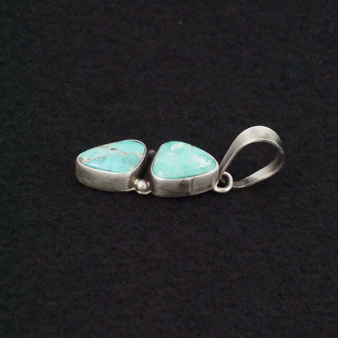 Darrin Livingston Turquoise & Sterling Silver Pendant