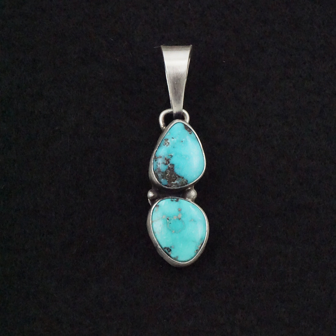 Darrin Livingston Turquoise & Sterling Silver Pendant