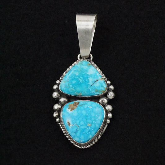 Darrin Livingston Turquoise & Sterling Silver Pendant