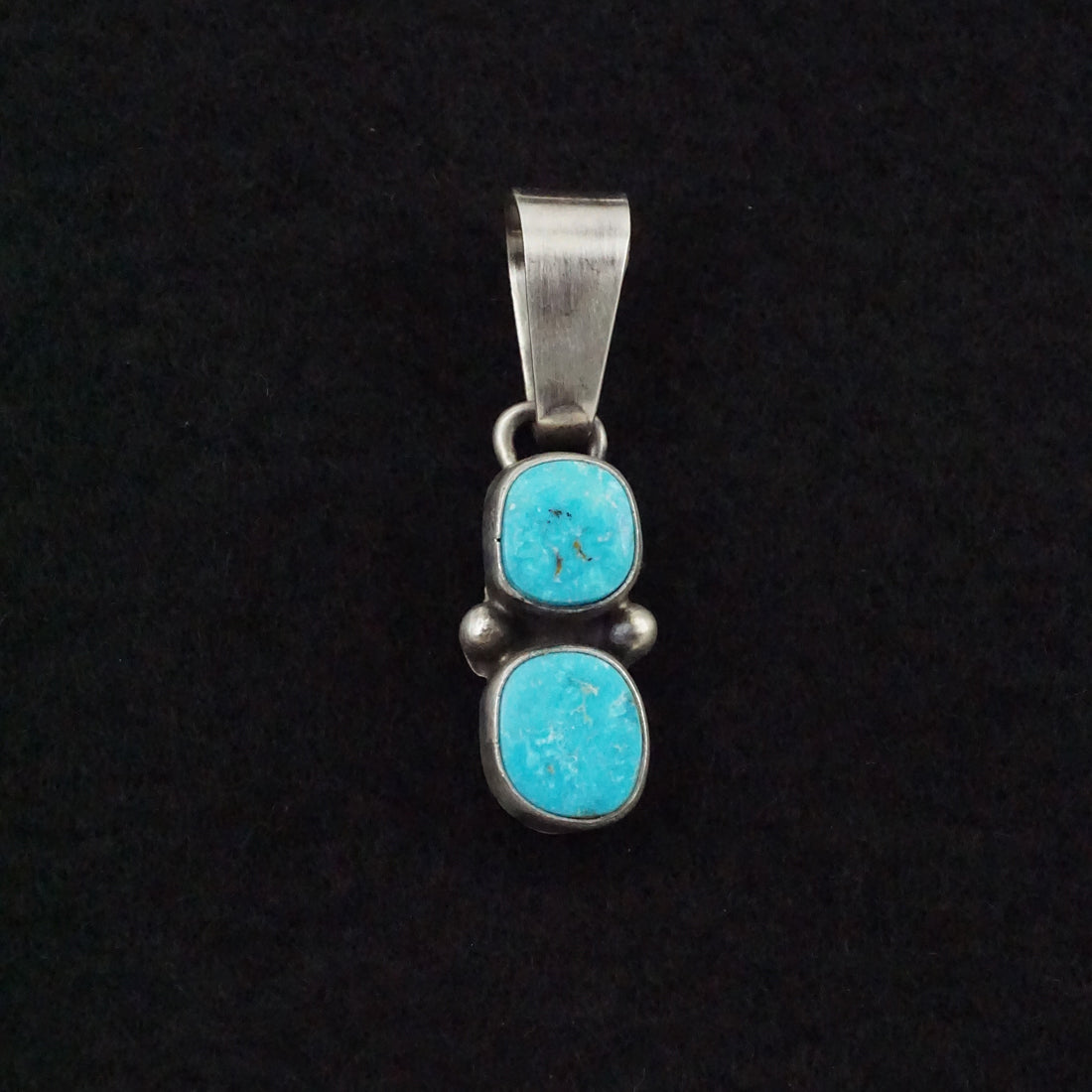 Darrin Livingston Turquoise & Sterling Silver Pendant