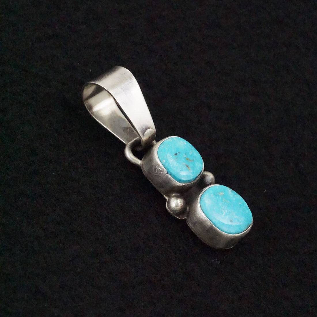 Darrin Livingston Turquoise & Sterling Silver Pendant