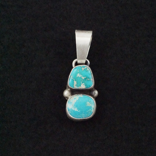 Darrin Livingston Turquoise & Sterling Silver Pendant