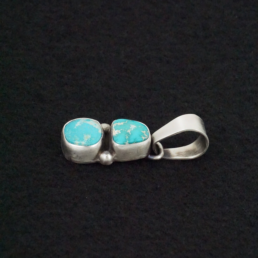 Darrin Livingston Turquoise & Sterling Silver Pendant