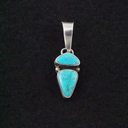 Darrin Livingston Turquoise & Sterling Silver Pendant