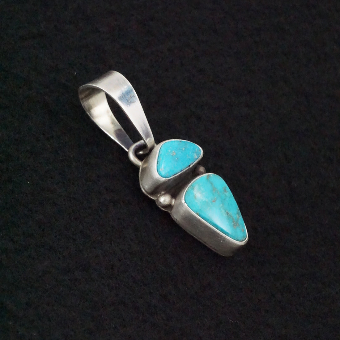 Darrin Livingston Turquoise & Sterling Silver Pendant