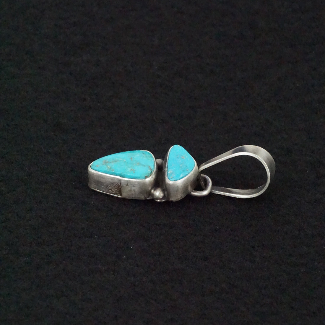 Darrin Livingston Turquoise & Sterling Silver Pendant