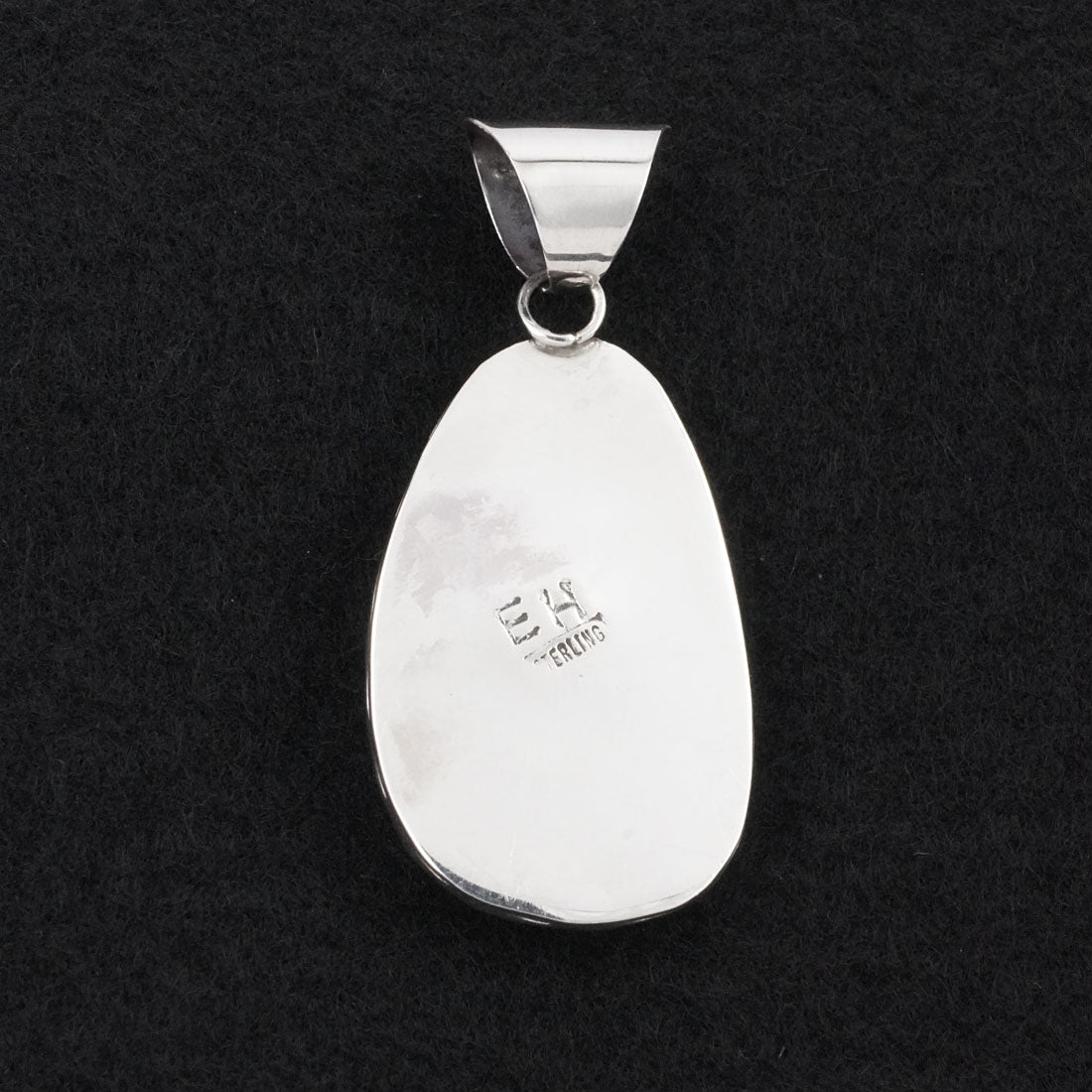 Ernest Hawthorne White Buffalo & Sterling Silver Pendant