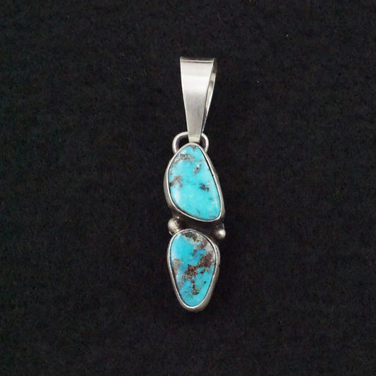 Darrin Livingston Turquoise & Sterling Silver Pendant