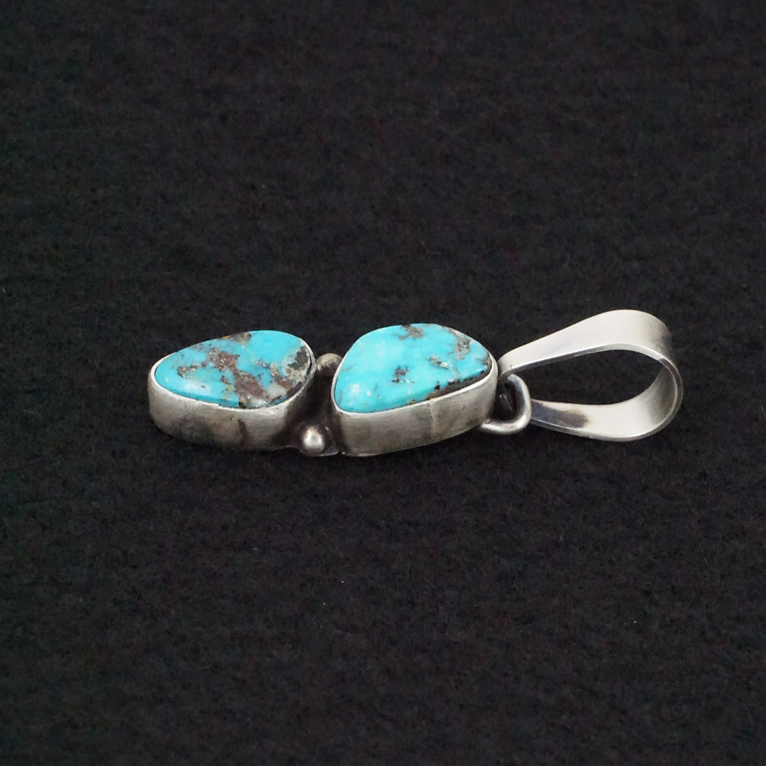 Darrin Livingston Turquoise & Sterling Silver Pendant