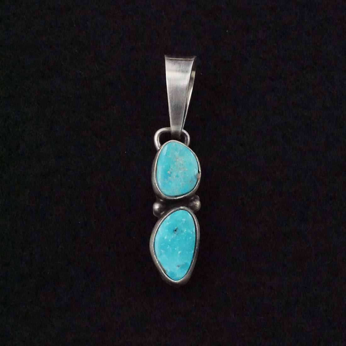 Darrin Livingston Turquoise & Sterling Silver Pendant