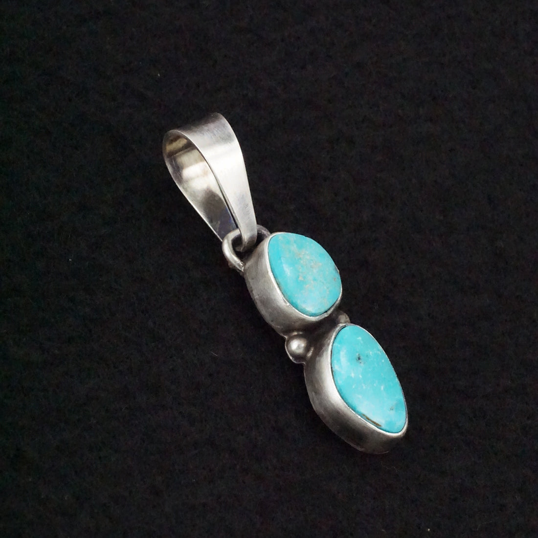 Darrin Livingston Turquoise & Sterling Silver Pendant