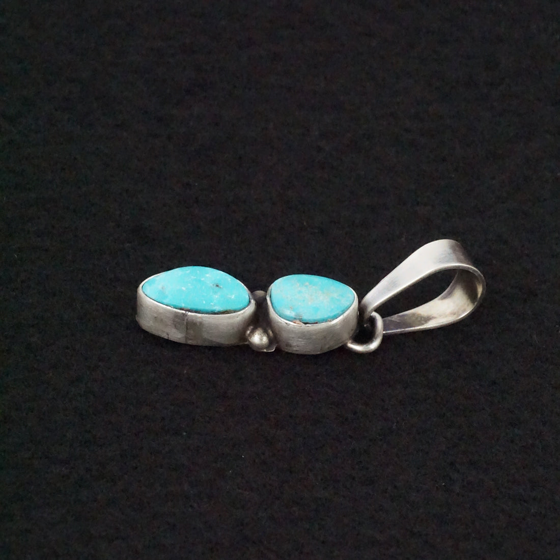 Darrin Livingston Turquoise & Sterling Silver Pendant