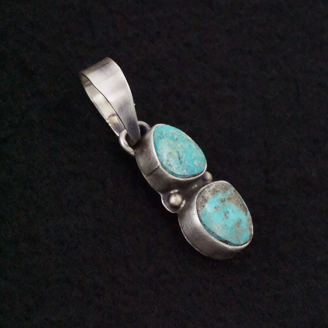 Darrin Livingston Turquoise & Sterling Silver Pendant