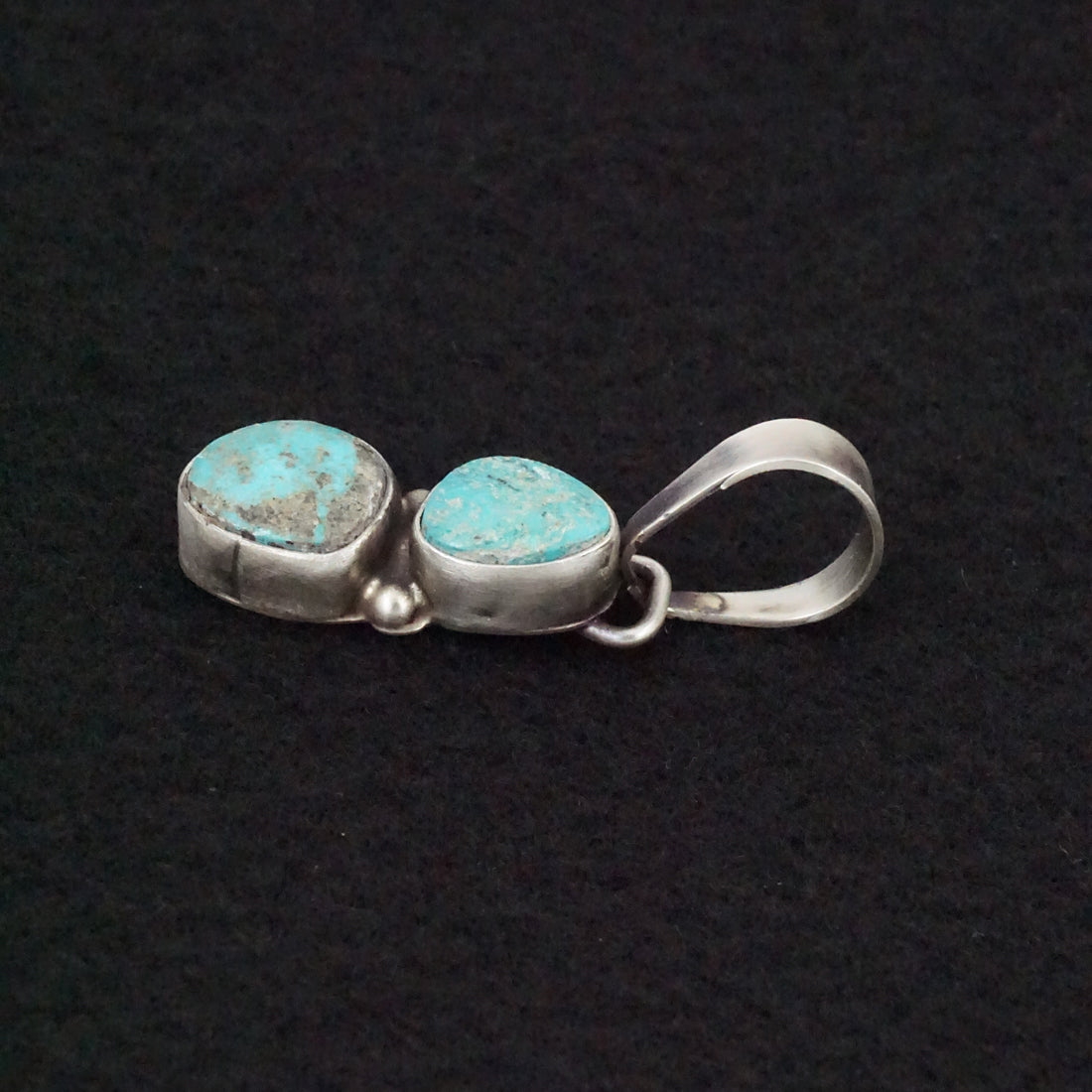 Darrin Livingston Turquoise & Sterling Silver Pendant