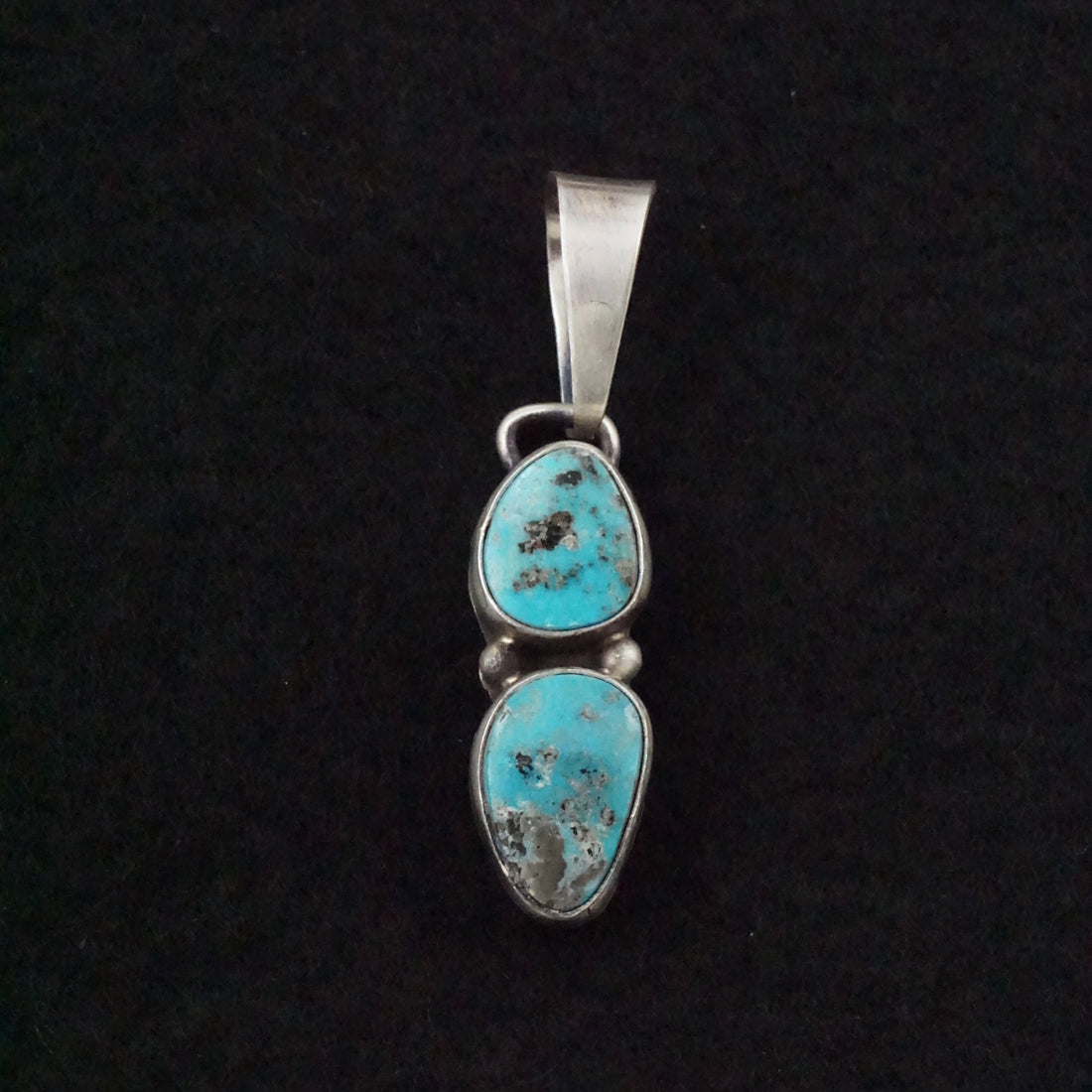 Darrin Livingston Turquoise & Sterling Silver Pendant