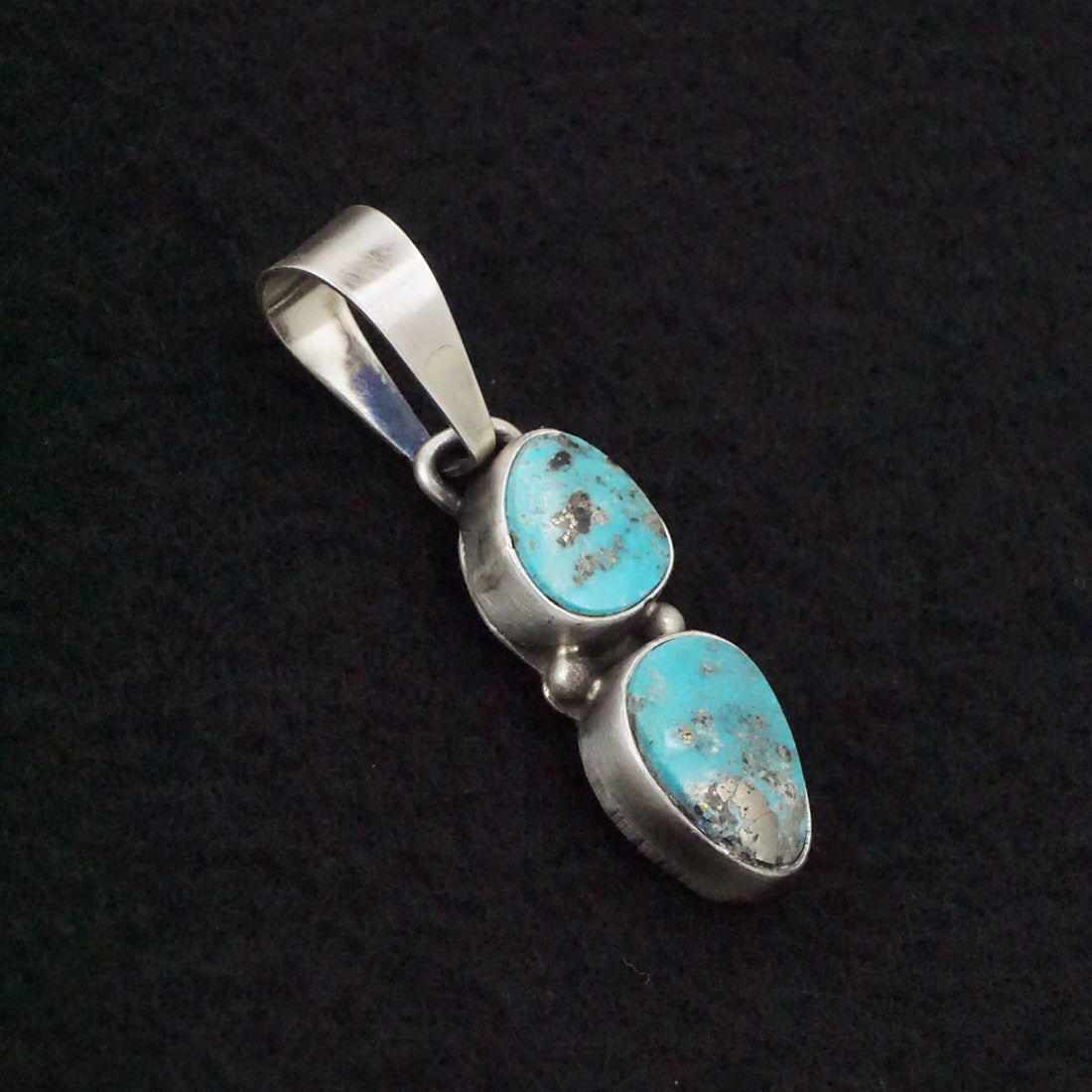 Darrin Livingston Turquoise & Sterling Silver Pendant