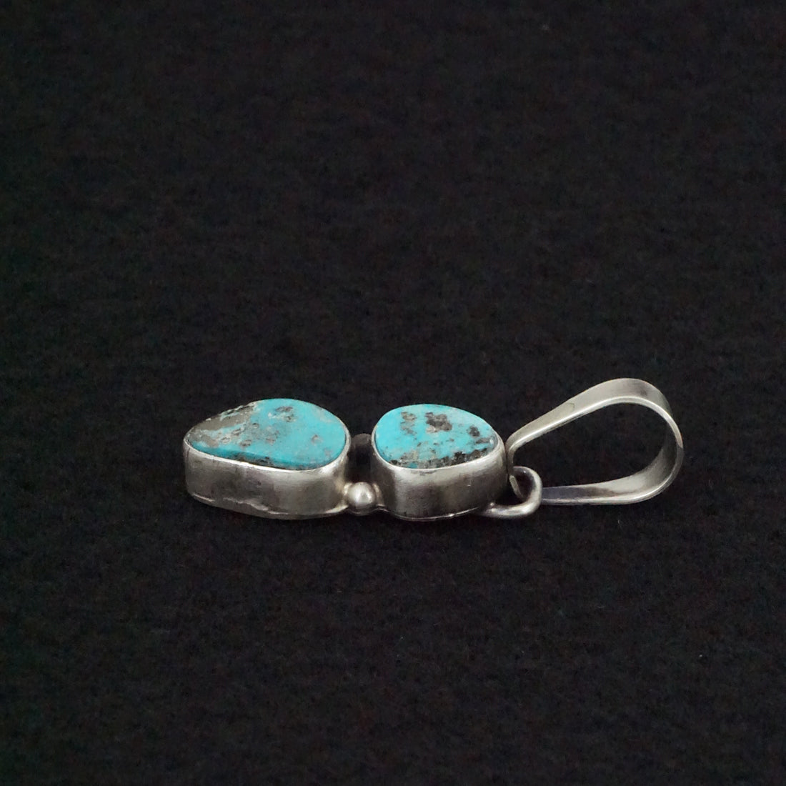 Darrin Livingston Turquoise & Sterling Silver Pendant