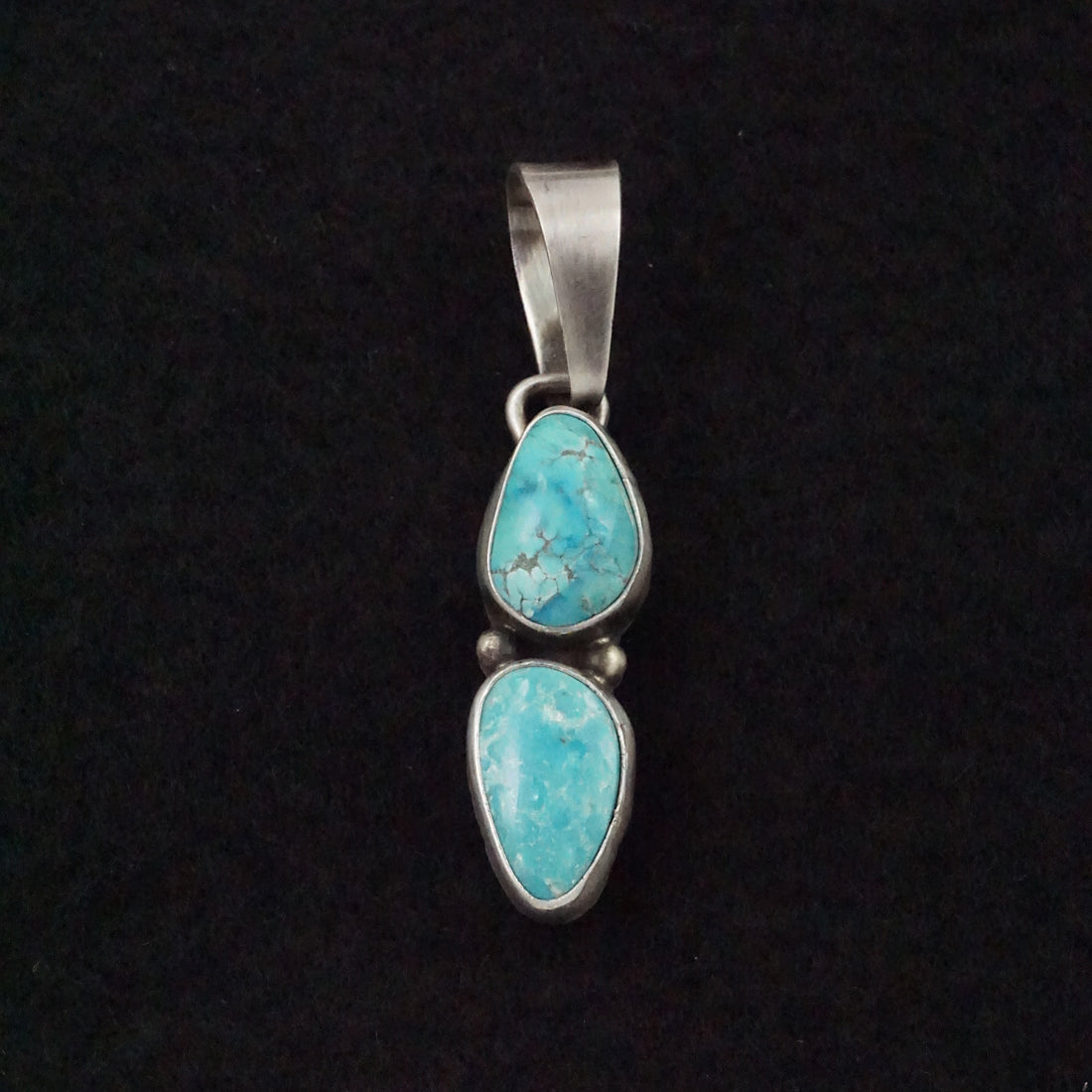 Darrin Livingston Turquoise & Sterling Silver Pendant