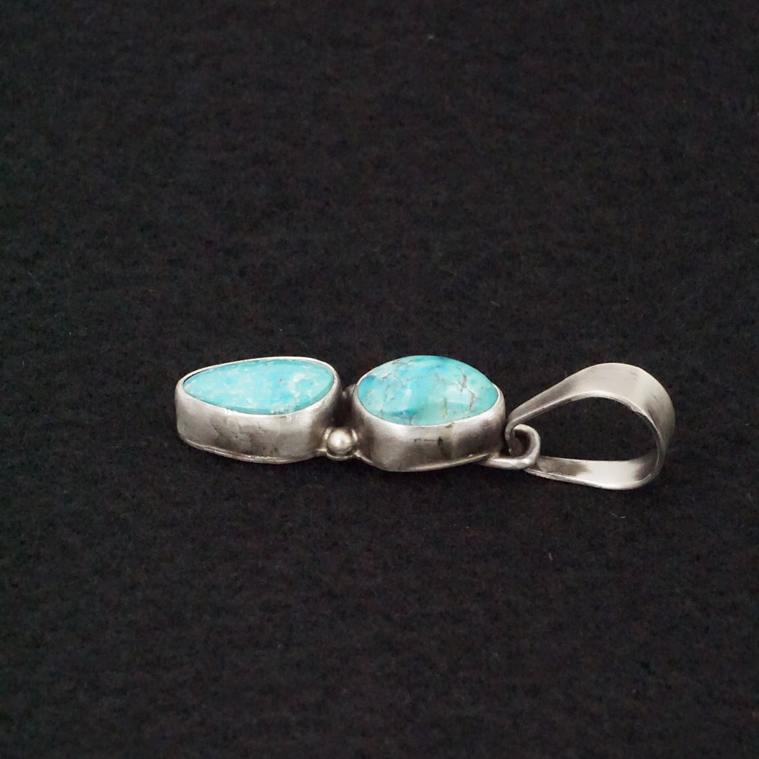 Darrin Livingston Turquoise & Sterling Silver Pendant