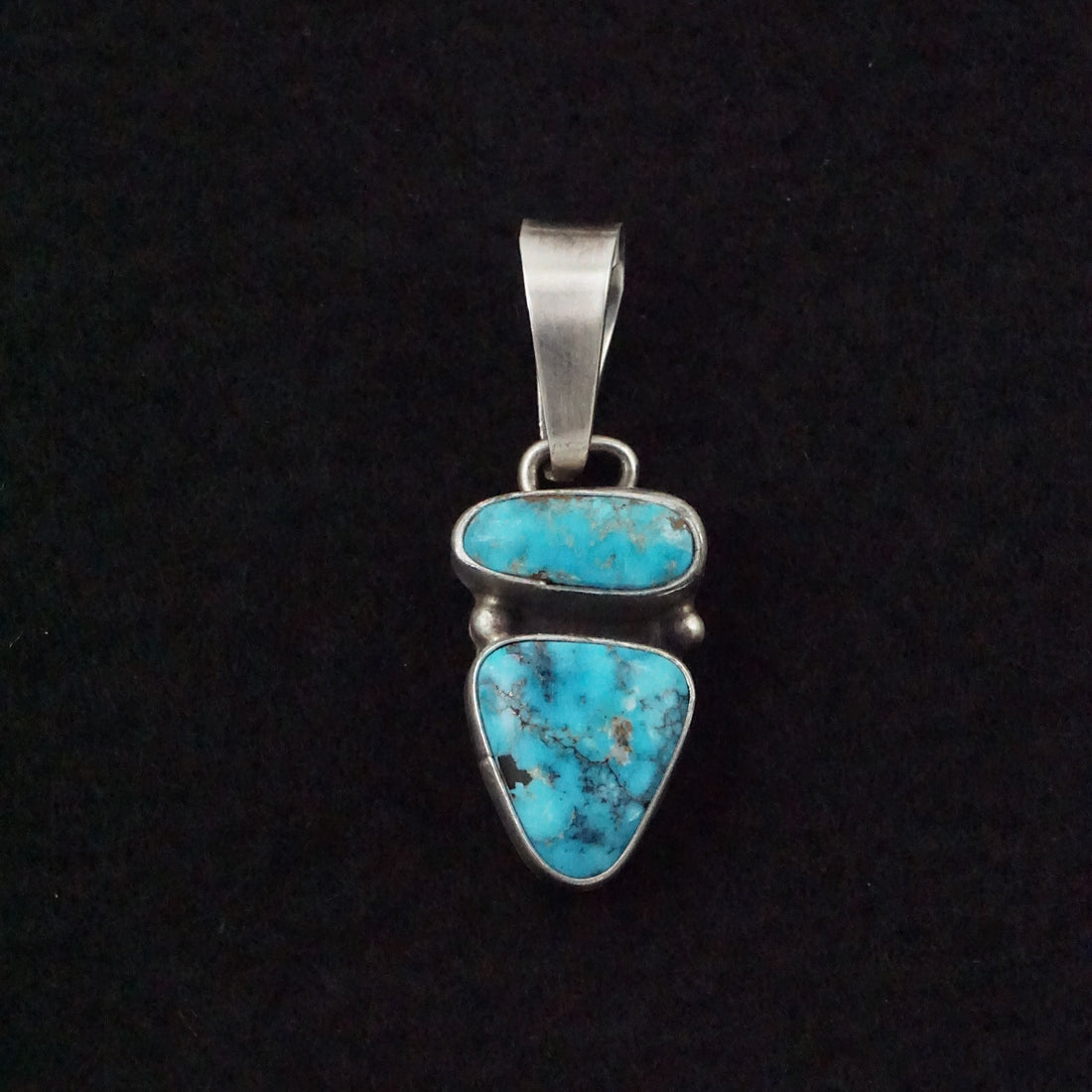 Darrin Livingston Turquoise & Sterling Silver Pendant