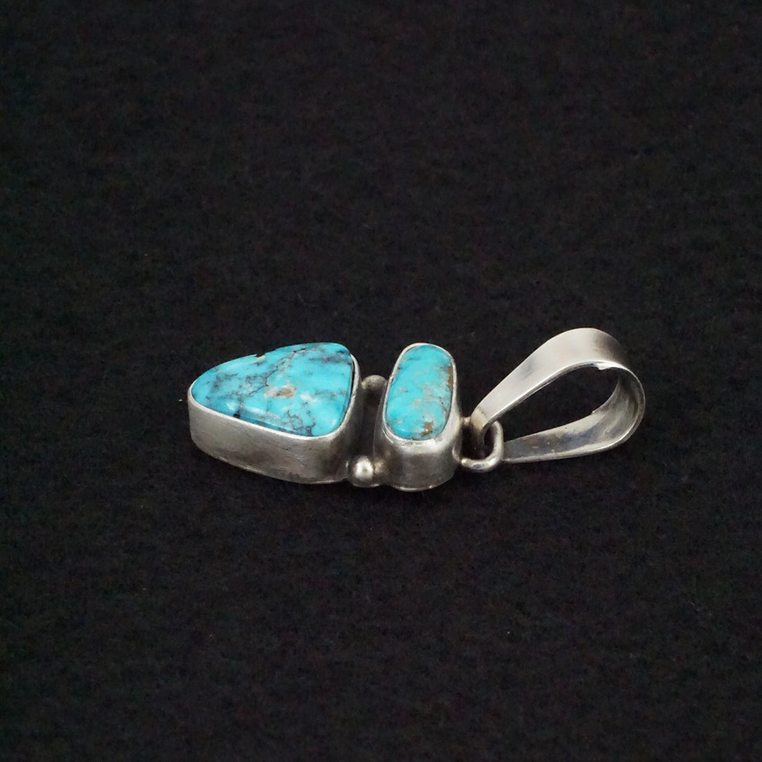 Darrin Livingston Turquoise & Sterling Silver Pendant