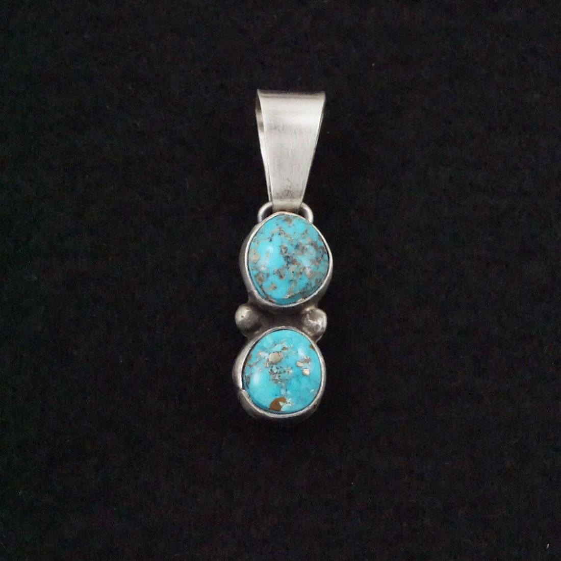 Darrin Livingston Turquoise & Sterling Silver Pendant