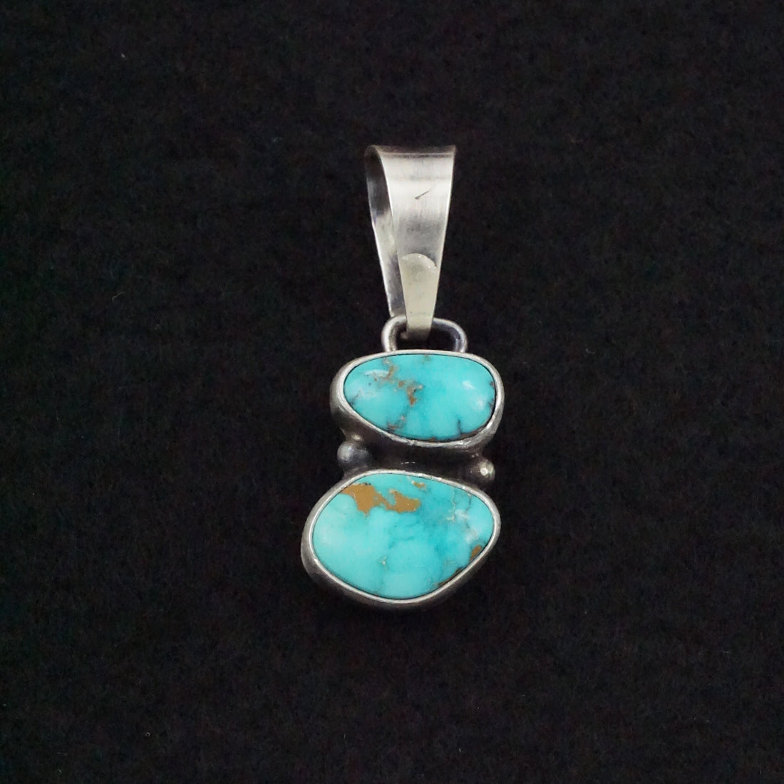 Darrin Livingston Turquoise & Sterling Silver Pendant