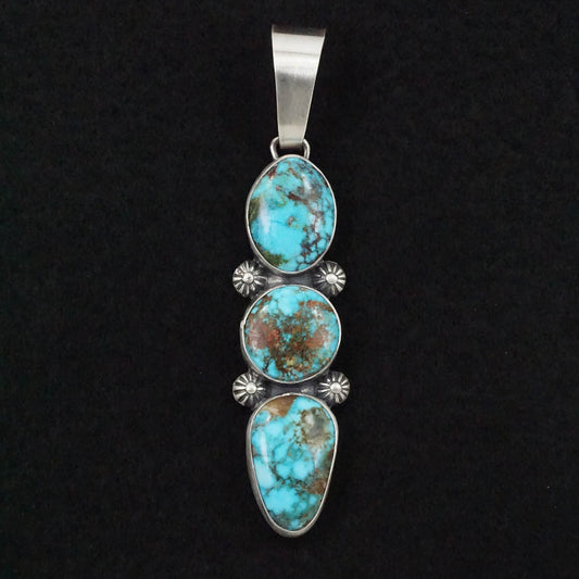 Darrin Livingston Turquoise & Sterling Silver Pendant