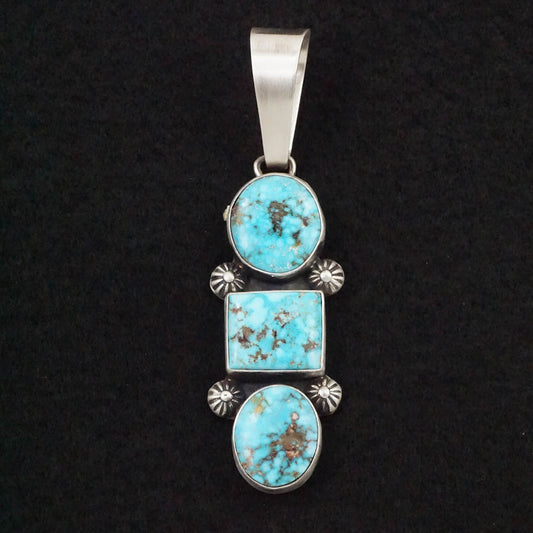 Darrin Livingston Turquoise & Sterling Silver Pendant