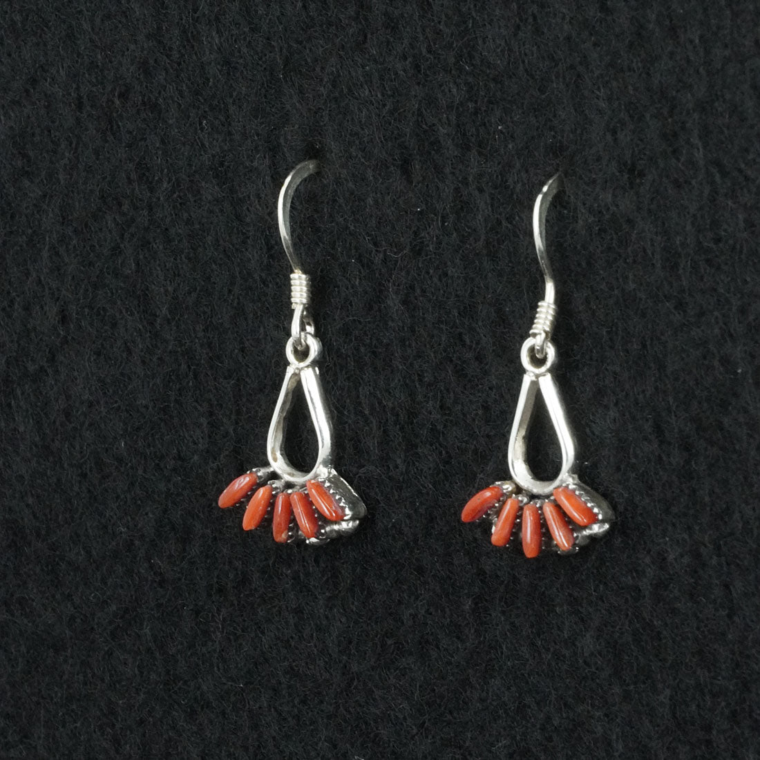 Mildred Ukestine Coral & Sterling Silver Necklace Set