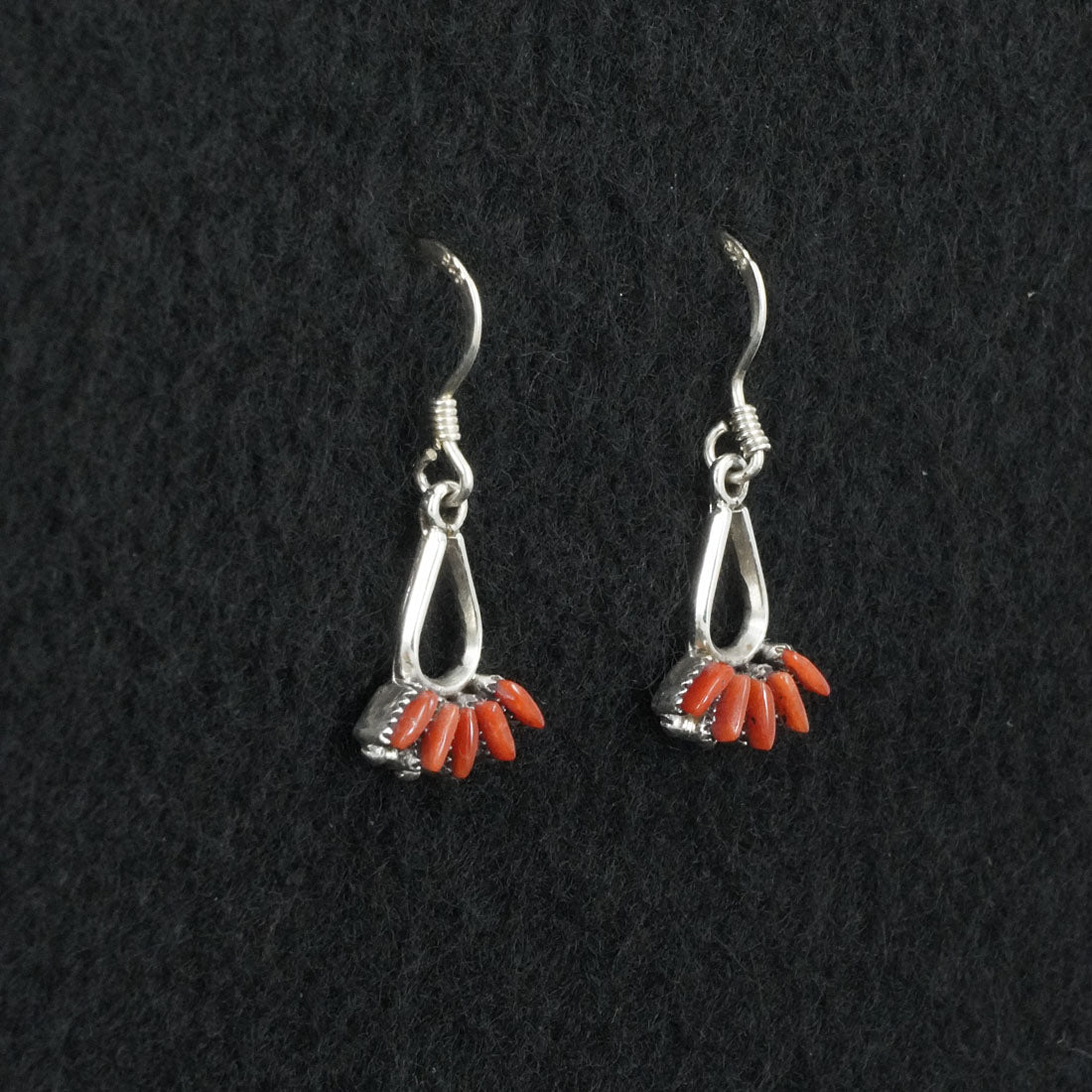 Mildred Ukestine Coral & Sterling Silver Necklace Set