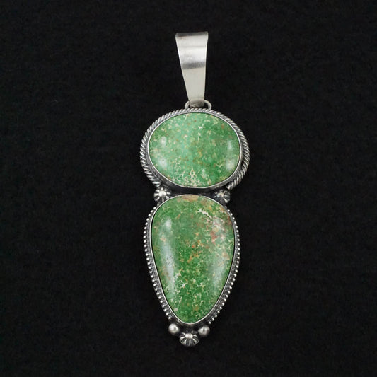 Darrin Livingston Turquoise & Sterling Silver Pendant