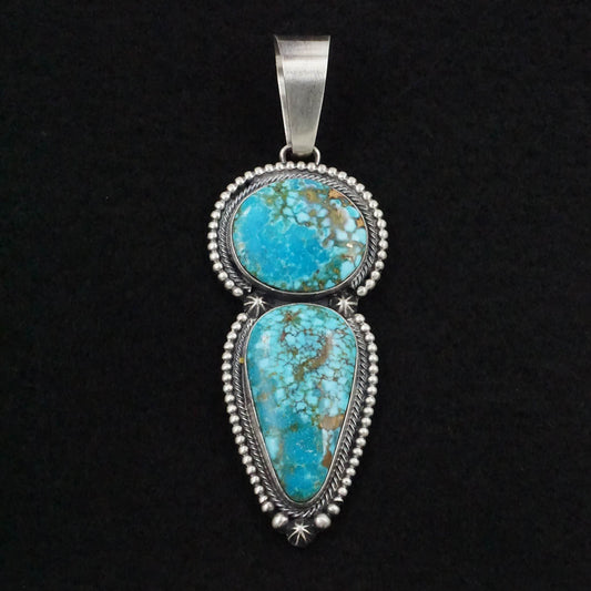 Darrin Livingston Turquoise & Sterling Silver Pendant