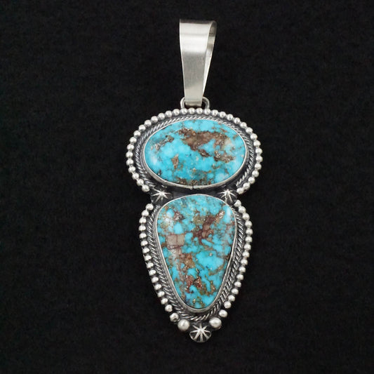 Darrin Livingston Turquoise & Sterling Silver Pendant
