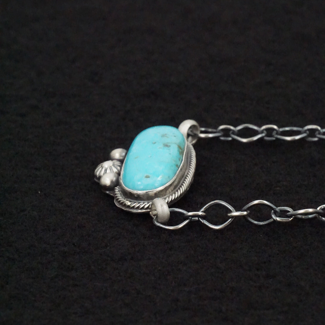 Kathleen Livingston Turquoise & Sterling Silver Necklace