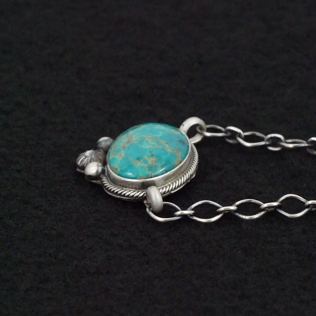 Kathleen Livingston Turquoise & Sterling Silver Necklace