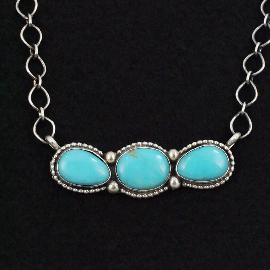 Kathleen Livingston Turquoise & Sterling Silver Necklace