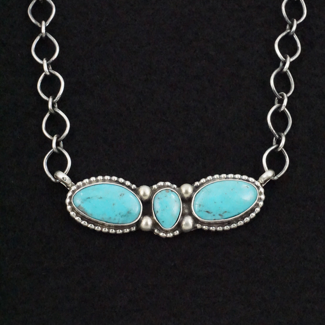 Kathleen Livingston Turquoise & Sterling Silver Necklace