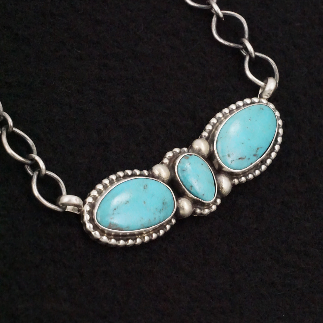 Kathleen Livingston Turquoise & Sterling Silver Necklace